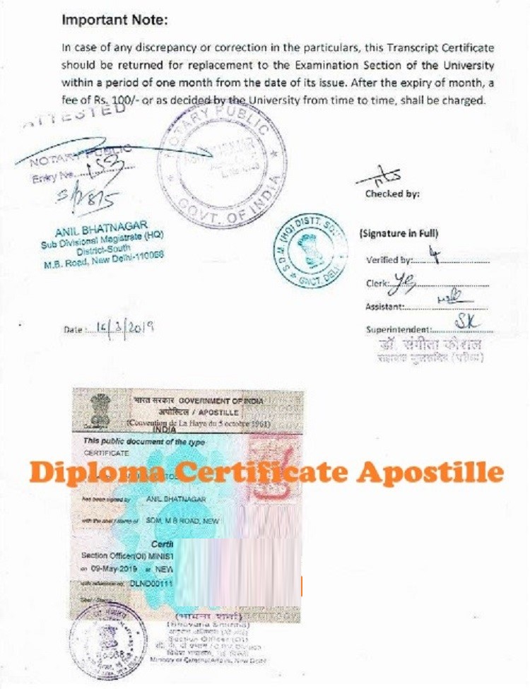 Diploma Certificate Apostille Nicaragua MEA Apostille Nicaragua